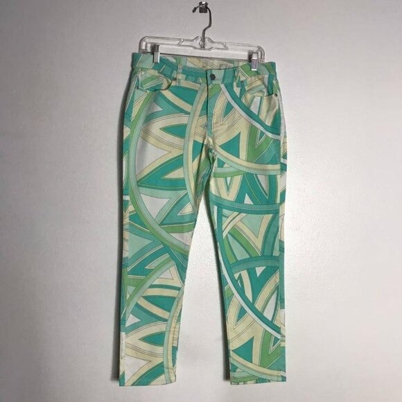 NY&C Women's  Green Low Rise Skinny Ankle Jeans - Picture 1 of 9